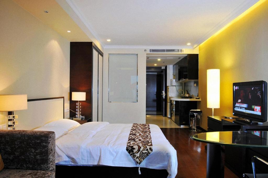Guangzhou Meiyijia Hotel Apartment Szoba fotó